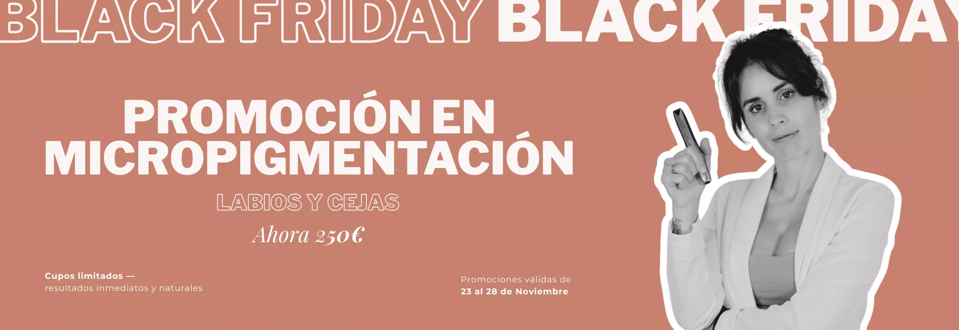 Promoción Black Friday Micropigmentación - Clinica Integral
