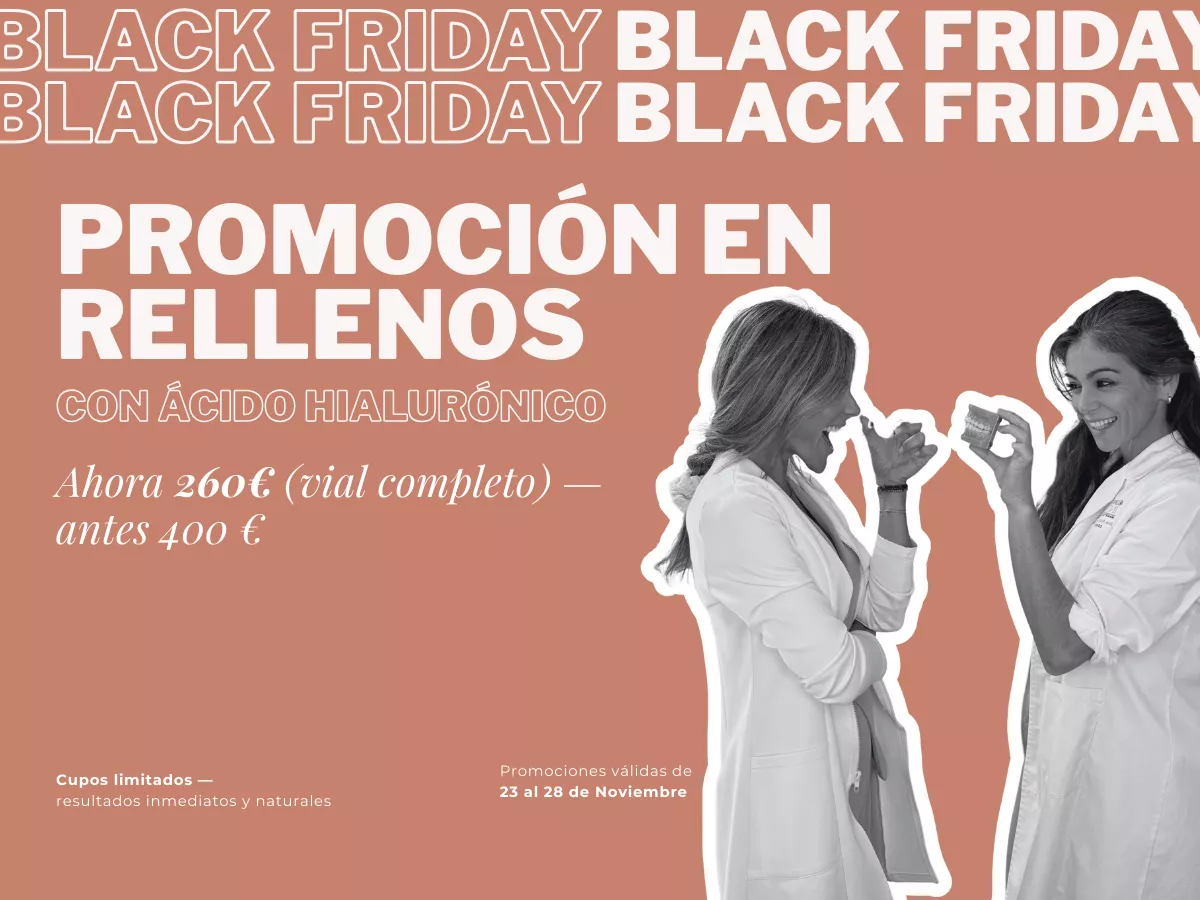 Promociones Black Friday ácido hialuronico Cadiz - Clinica Integral