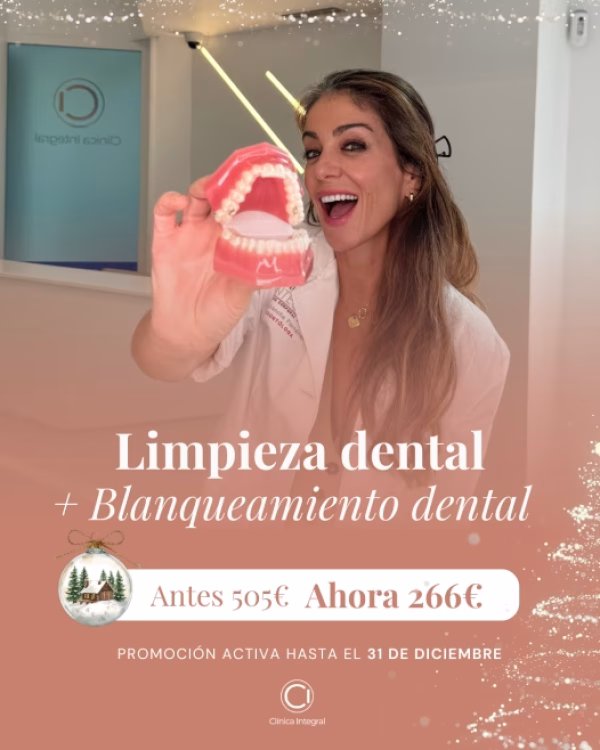 Clinica Integral - Promocion limpieza dental + blanqueamiento