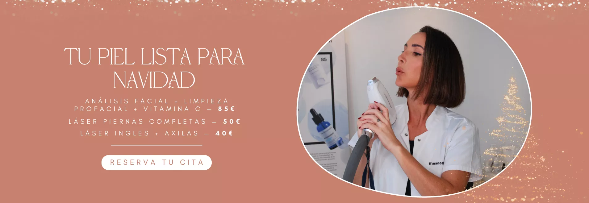 Promociones estética Navidad 2 - Clínica Integral Cádiz